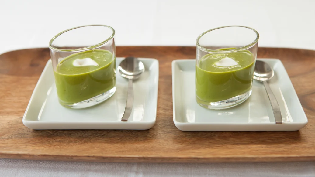 Sylvie’s Chilled Romaine Soup