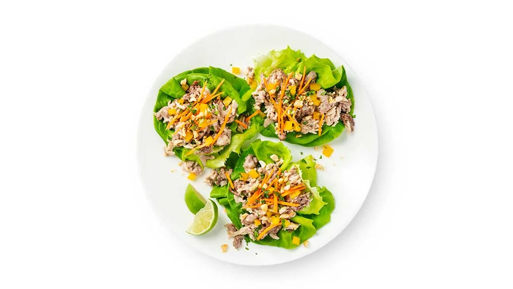 Thai Beef Lettuce Cups