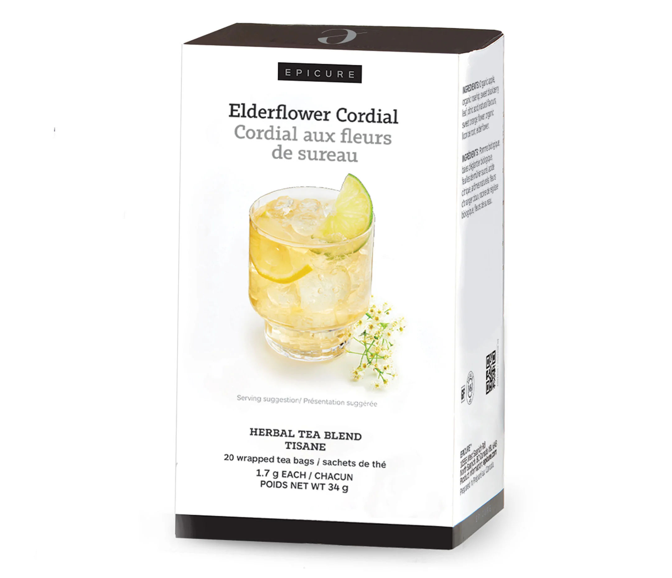Elderflower Cordial Herbal Tea Blend