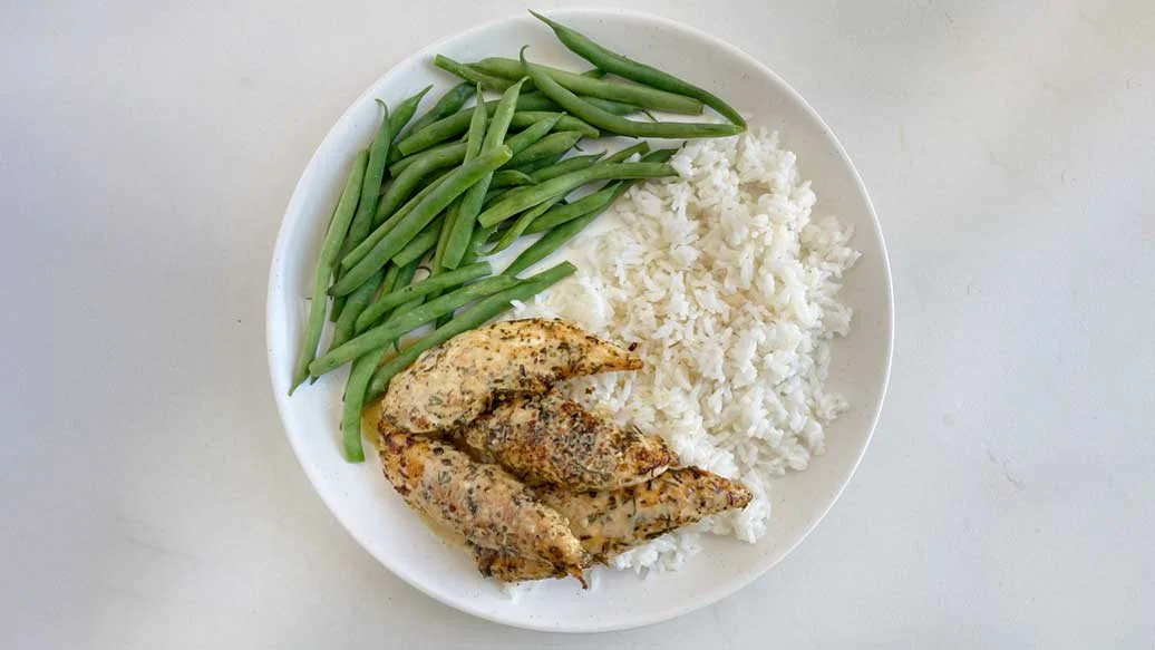 Poulet à la dijonnaise à l’estragon