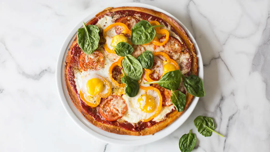 Eggcellent Breakfast Pizza