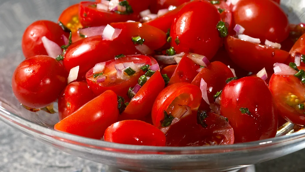 Salade de tomates cerises