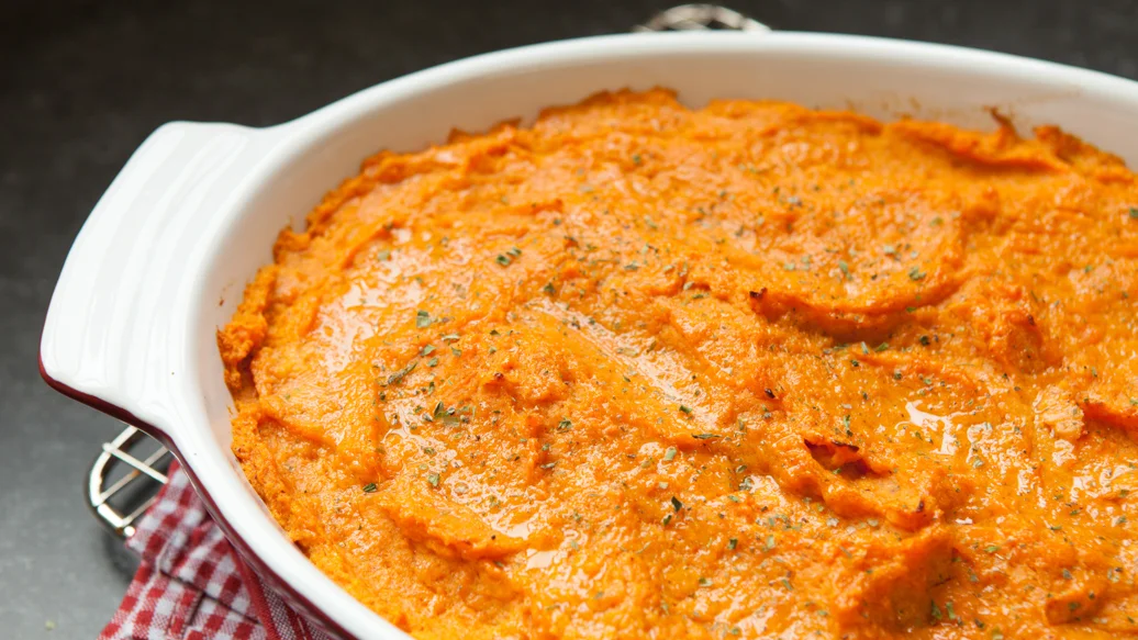 Orange Sweet Potato Gratin