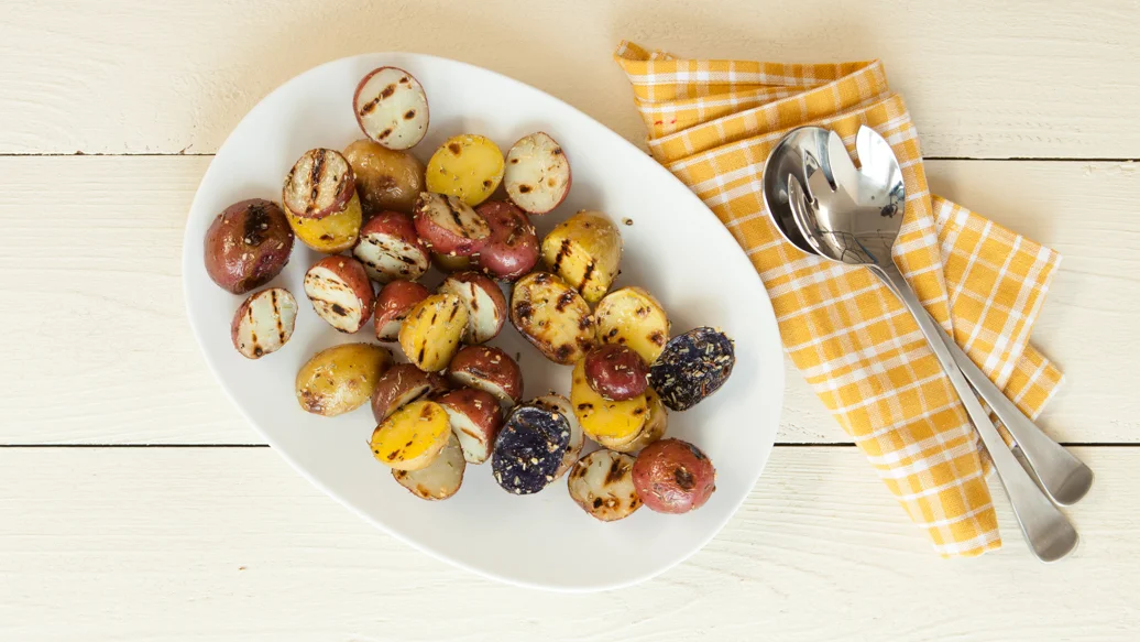 Pommes de terre méditerranéennes grillées de Sylvie