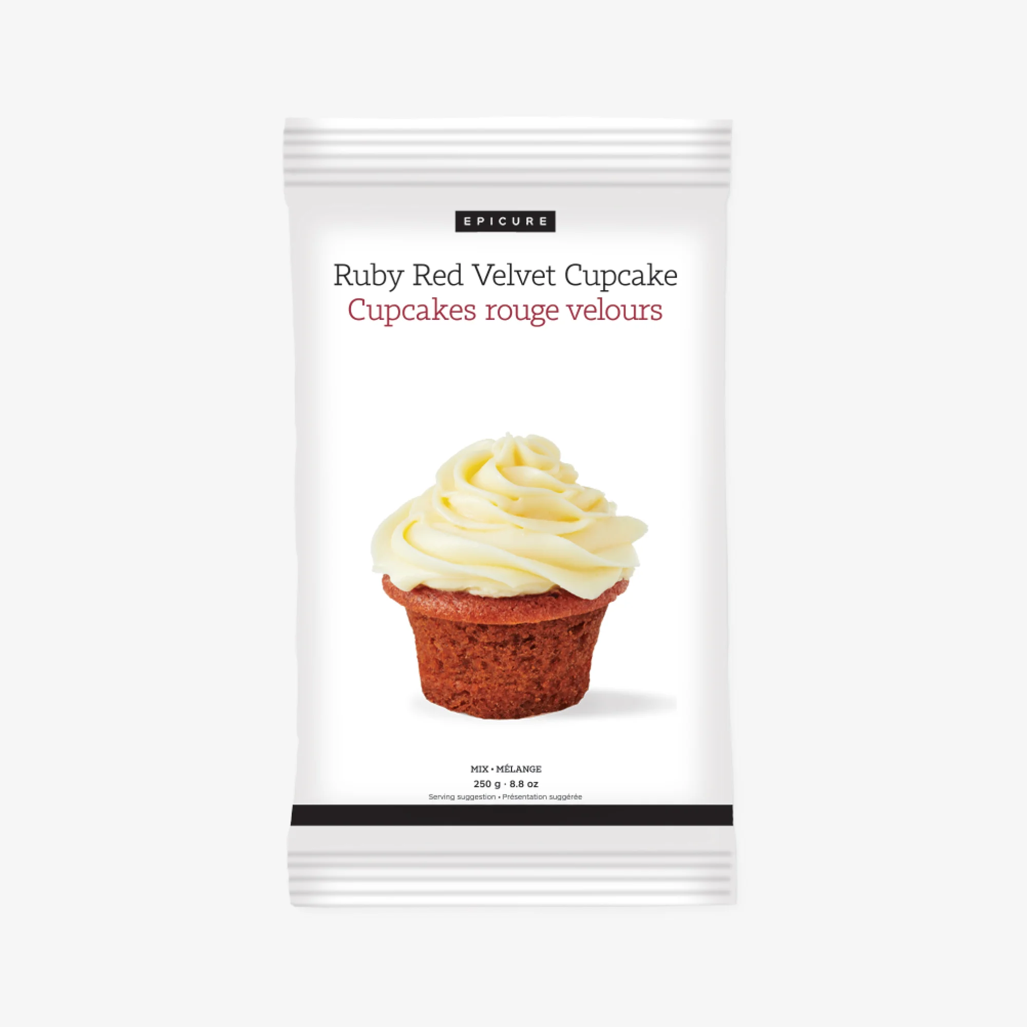 Mélange Cupcakes rouge velours (lot de 2)