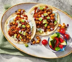 Pork & Chickpea Tostadas