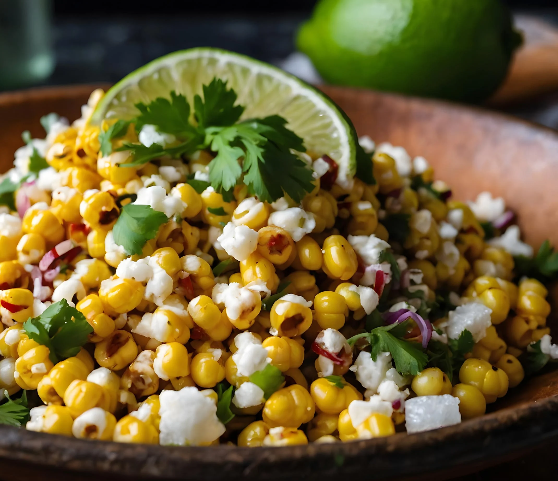 Salade au maïs mexicaine