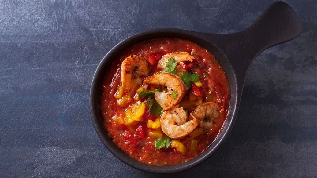 Shrimp with Tomato Sauce