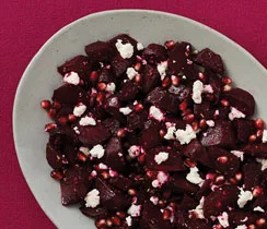 Roasted Balsamic Beets with Feta 