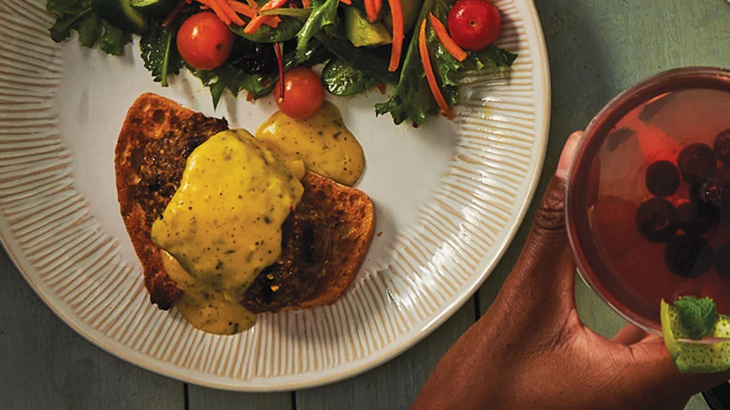 Salisbury Steak with Béarnaise Sauce