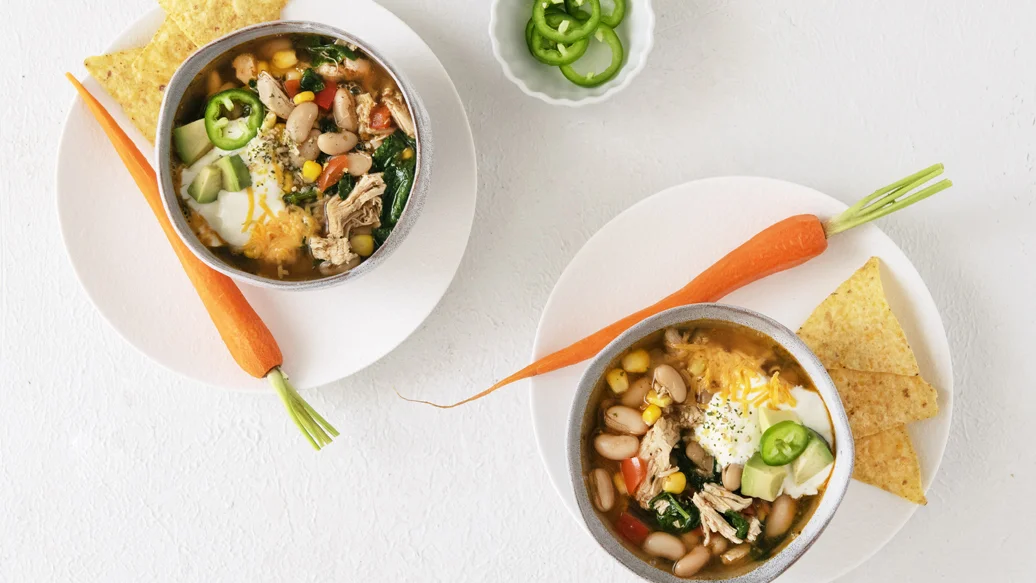 Santa Fe Chicken & White Bean Soup