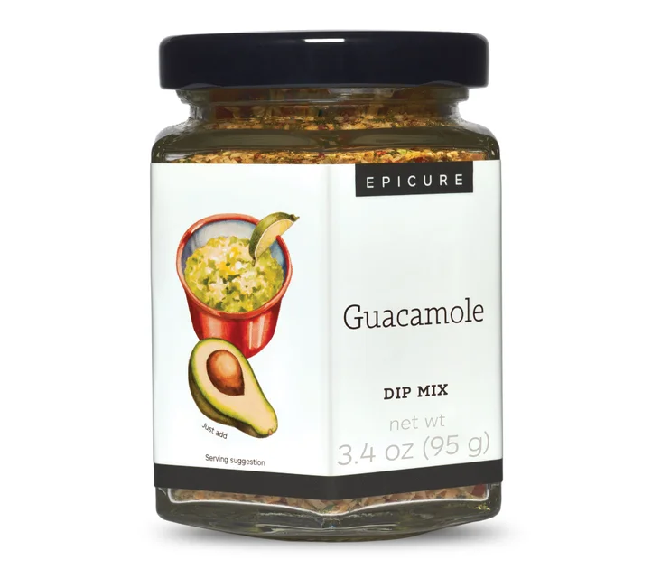 Guacamole Dip Mix A Spice Affair. 75g (2.6 oz) Jar - Taste the WOW!