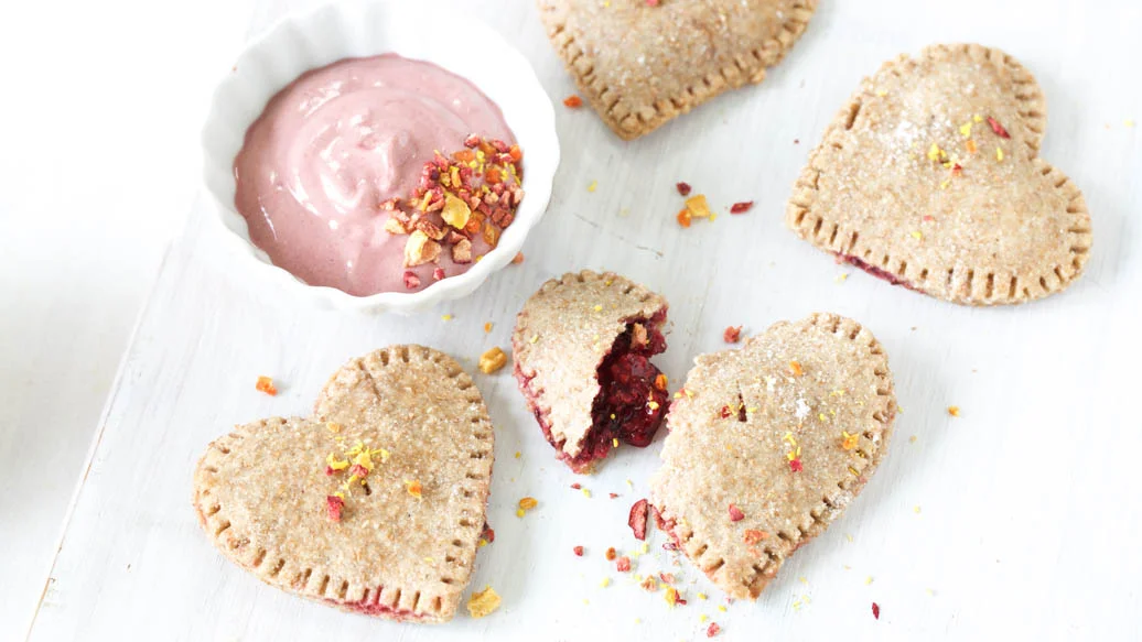 Tartelettes à la confiture pour la St-Valentin