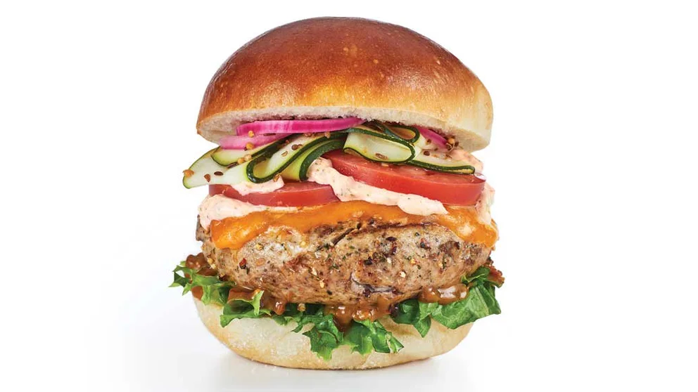 Tuscan Chicken Burger