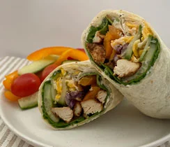 Summer Chicken Wrap