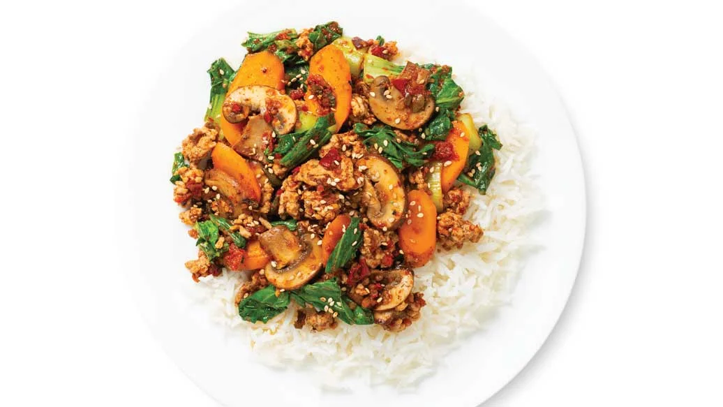 Pork & Bok Choy Stir Fry