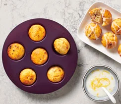 Muffins canneberges et citron