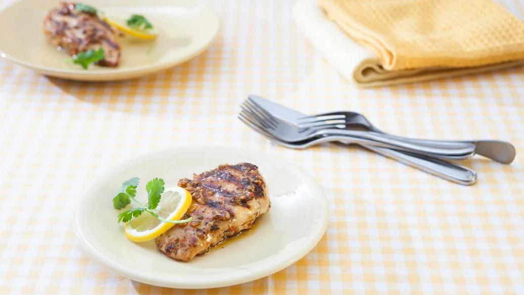 Marinade à l’apprêt poulet et à la framboise