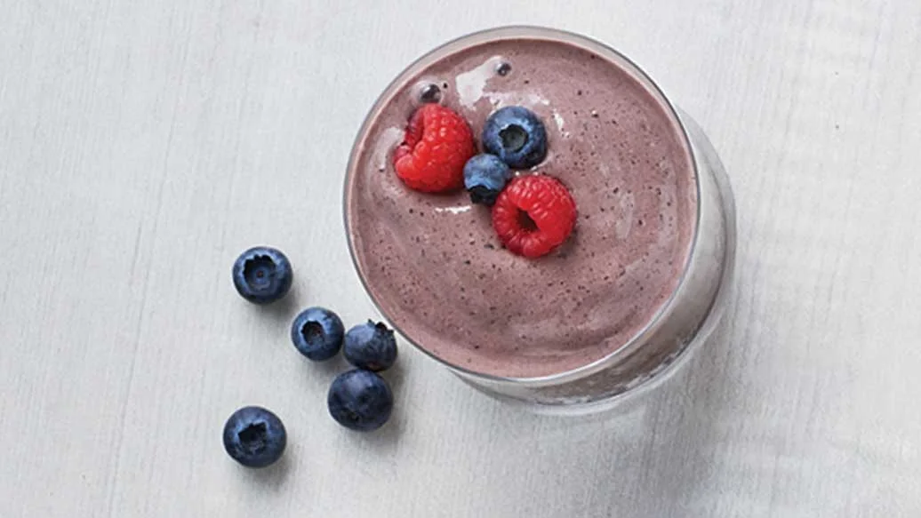 Mixed Berry Muffin Smoothie