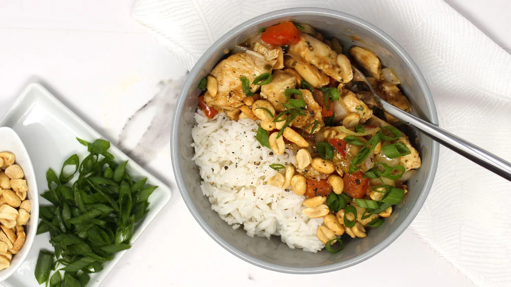 Poulet inspiré du Kung Pao