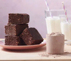 Brownies protéinés au chocolat