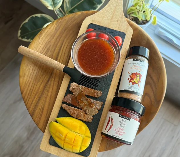 Sauce mangue et habanero