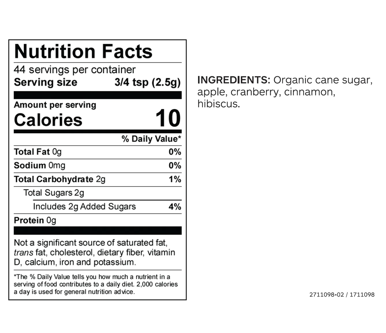 Cranapple Cinnamon Sweet Dip Mix (Hex)