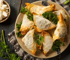 Mini Spinach Pies (Spanakopita)