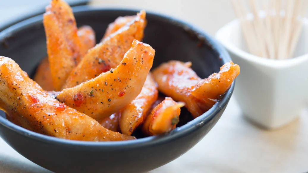 Red Pepper Jelly-glazed Chicken Strips