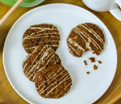 Pumpkin Spice Oatmeal Cookies