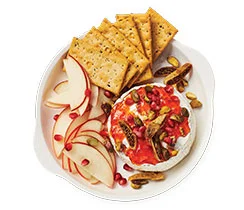 Baked Brie with Red Pepper Jelly