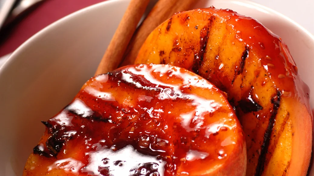 Vanilla Roasted Peaches