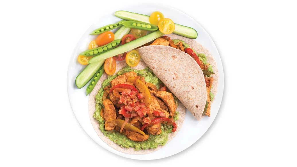 Fajitas faciles au poulet