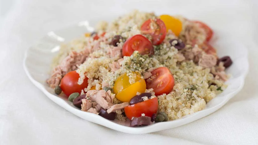 Salade de quinoa et de thon